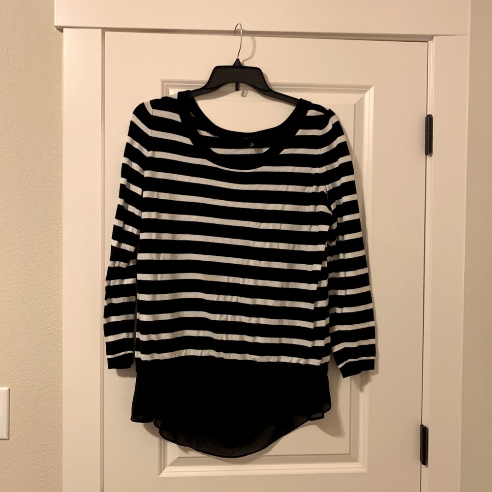 Double layer sweater open back - plus size